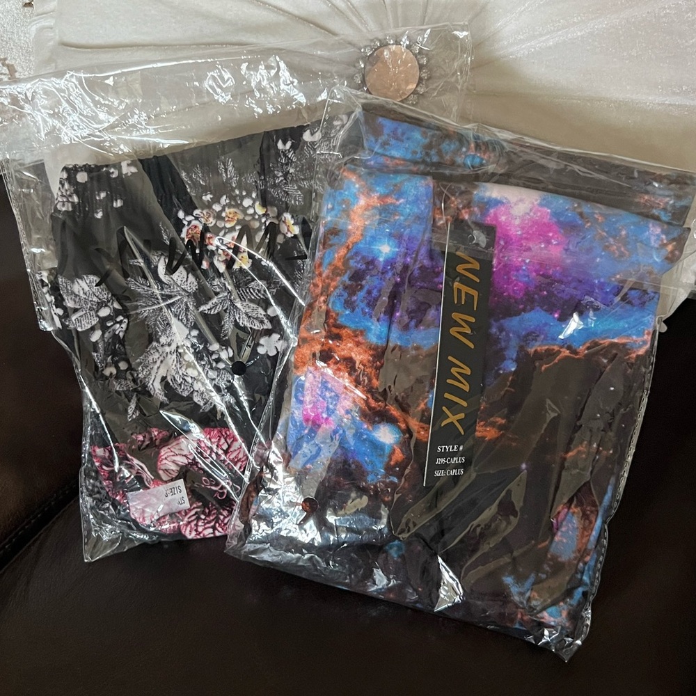 Capri Print Leggins